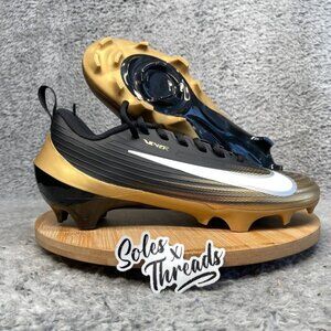 Nike Vapor Speed 3 Football Size 8 Men Black Metallic Gold FB3303-003